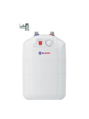 Compact standing water heater with energy class B. Ideal for under the sink.