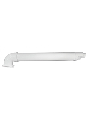 Flue gas outlet / fresh air supply 60/100 mm suitable for the TTulpe C-Meister 13 gas water heater