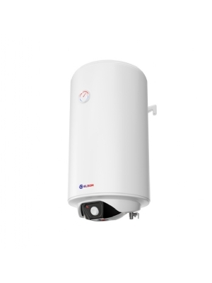 Vertical wall-mounted 80 liter storage water heater with manual operation