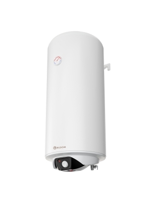 Vertical wall-mounted 120 litre boiler with manual operation