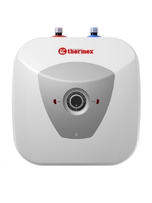 30 liter boiler with connections at the top, ideal to place in the lower counter.