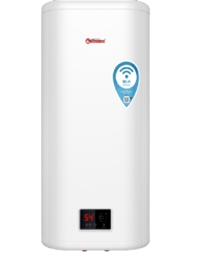 Flat 80 liter boiler with Wifi , vertical