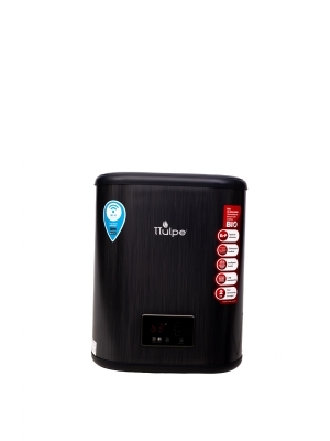 High-quality, anthracite black, flat 26 liter boiler with Wi-Fi and SMART function