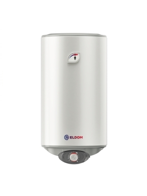 50-liter boiler with two separately switchable 800-watt dry elements. Manually operated, ideal for use with solar panels.