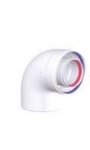 concentric 90 degrees elbow  Male Female 60/100 | KIIP.shop